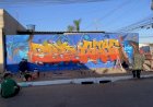 Ação Social Revitaliza Muros Marcados pelo PCC com Grafite em Brazlândia, DF