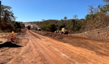 Goinfra Retoma Pavimentação da GO-132 Entre Niquelândia e Colinas do Sul