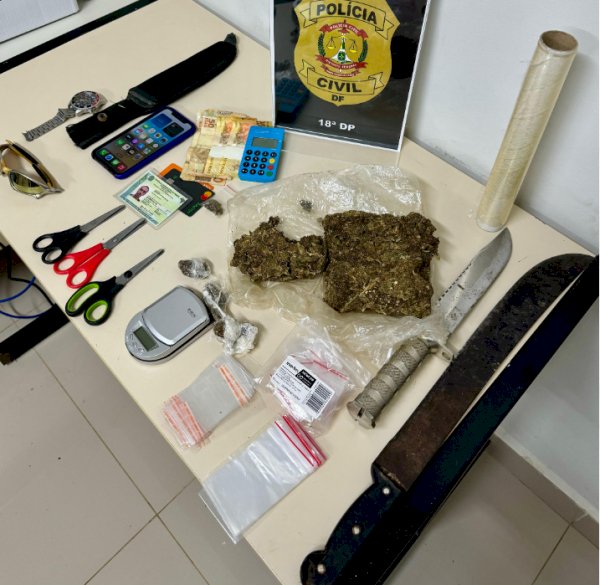 PCDF Apreende Meio Quilo de Skunk e Prende Traficante em Brazlândia